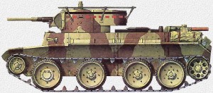 танк БТ-7 модификация 1939 года