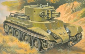 танк БТ-7 с башней от танка Т26