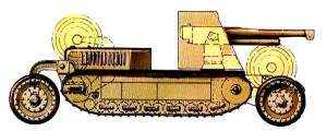 схема танкетки Т-25