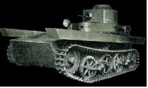 малый плавающий танк Т-33