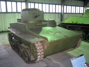 малый плавающий танк Т-37А