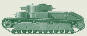 танк Т-28 образца 1934/38 года выпуска