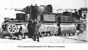 танк Т-28 с пушкой Л-10