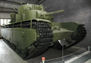 серийный танк Т-35 образца 1937 года