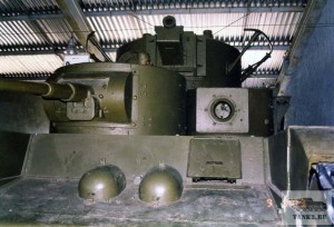 Т-35 в танковом музее в Кубинке