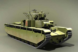 модель танка Т-35