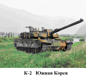 танк К-2 Южная Корея