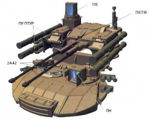 боевой модуль БМПТ