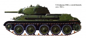 Т-34-76 с литой башней