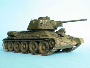 модель - копия танка Т-34-76