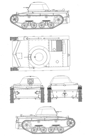 проекции Т-37Б
