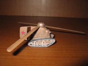 Модель копия танка Камова