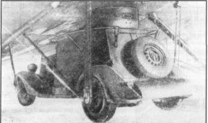 Бронеавтомобиль ба-64 на внешней подвеске