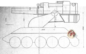 Мортира на шасси Т-34
