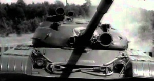 Т-64 (1967 год) на полигоне