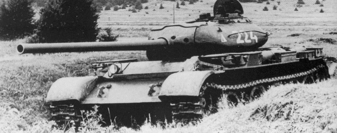Т-54 образец 1 с пушкой ЛБ-1 калибра 100 мм