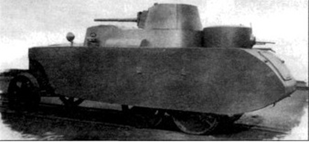 БАД-2 в ж/д варианте